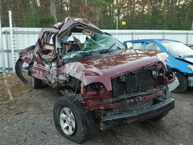 5TBDT44175S468629 - 2005 TOYOTA TUNDRA DOU MAROON photo 1