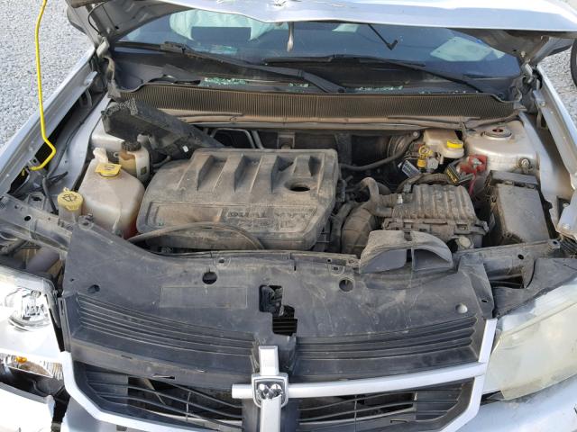 1B3CC4FB0AN220880 - 2010 DODGE AVENGER SX SILVER photo 7