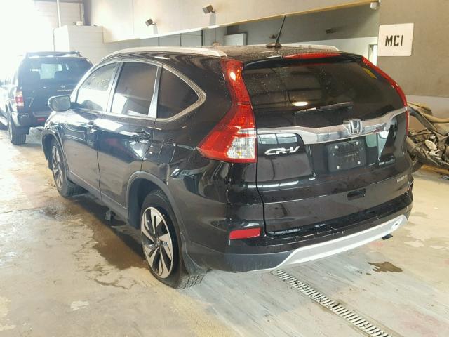 5J6RM3H9XFL004817 - 2015 HONDA CR-V TOURI BLACK photo 3