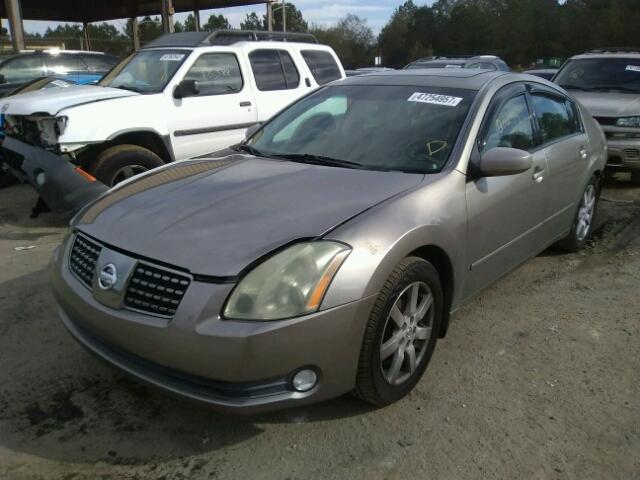 1N4BA41E54C810855 - 2004 NISSAN MAXIMA SE BEIGE photo 2