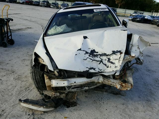 1HGCM81683A032245 - 2003 HONDA ACCORD EX WHITE photo 9