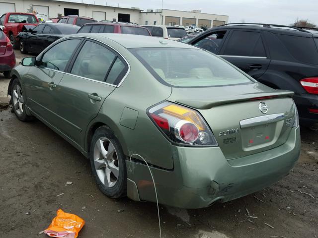 1N4BL21E88C154591 - 2008 NISSAN ALTIMA 3.5 GREEN photo 3