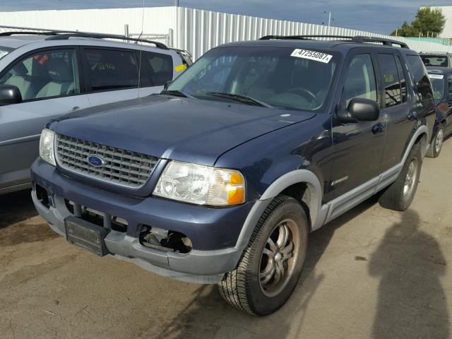 1FMDU63W62ZA88619 - 2002 FORD EXPLORER X BLUE photo 2