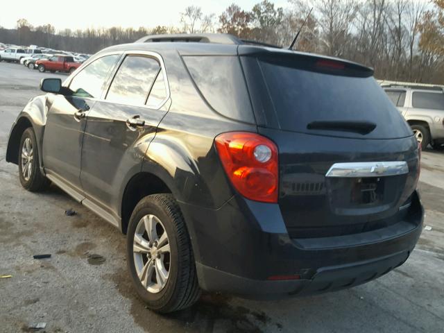 2CNALDEW8A6399891 - 2010 CHEVROLET EQUINOX LT BLACK photo 3