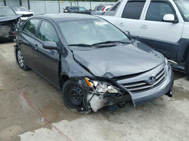 2T1BU4EE4DC971779 - 2013 TOYOTA COROLLA BA GRAY photo 1