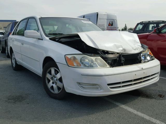 4T1BF28B52U214501 - 2002 TOYOTA AVALON XL WHITE photo 1