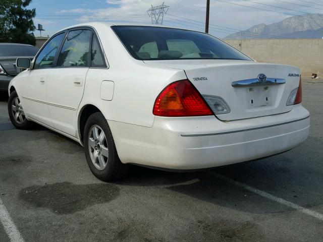 4T1BF28B52U214501 - 2002 TOYOTA AVALON XL WHITE photo 3