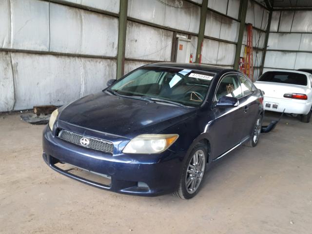 JTKDE167670170380 - 2007 TOYOTA SCION TC 蓝色 照片 2