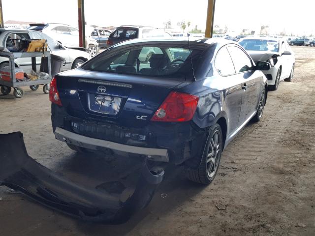JTKDE167670170380 - 2007 TOYOTA SCION TC 蓝色 照片 4