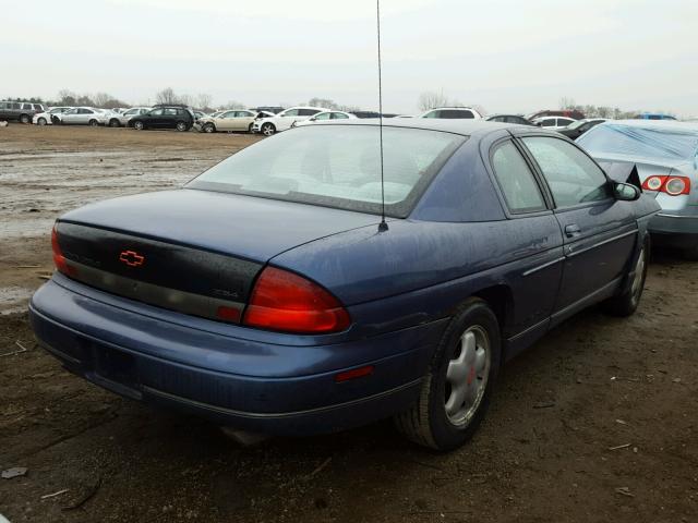 2G1WX12X9S9161857 - 1995 CHEVROLET MONTE CARL BLUE photo 4