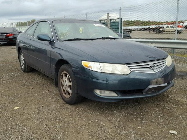 2T1CE22P23C018143 - 2003 TOYOTA CAMRY SOLA GREEN photo 1