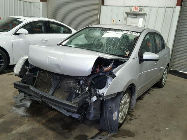 3N1AB6AP2CL646597 - 2012 NISSAN SENTRA 2.0 SILVER photo 2