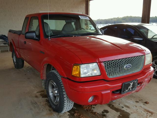 1FTYR14EX1PA94532 - 2001 FORD RANGER SUP RED photo 1