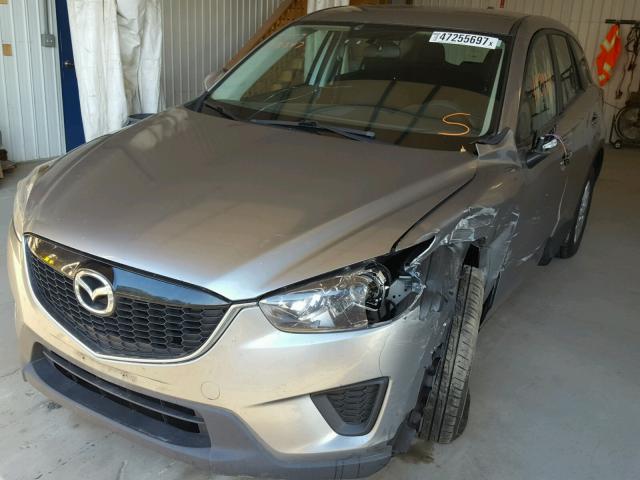 JM3KE4BE4E0311620 - 2014 MAZDA CX-5 SPORT SILVER photo 2