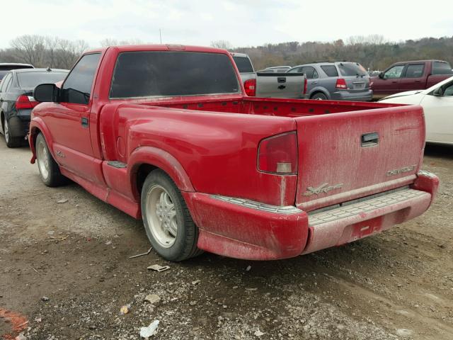 1GCCS1449Y8169103 - 2000 CHEVROLET S TRUCK S1 RED photo 3