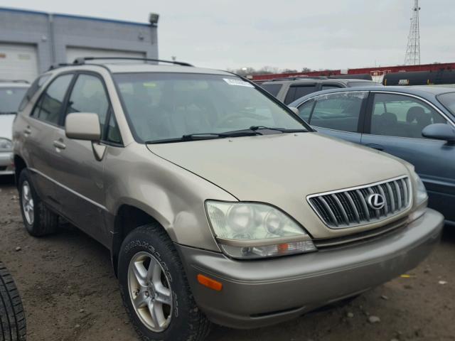 JTJHF10U910190860 - 2001 LEXUS RX 300 TAN photo 1