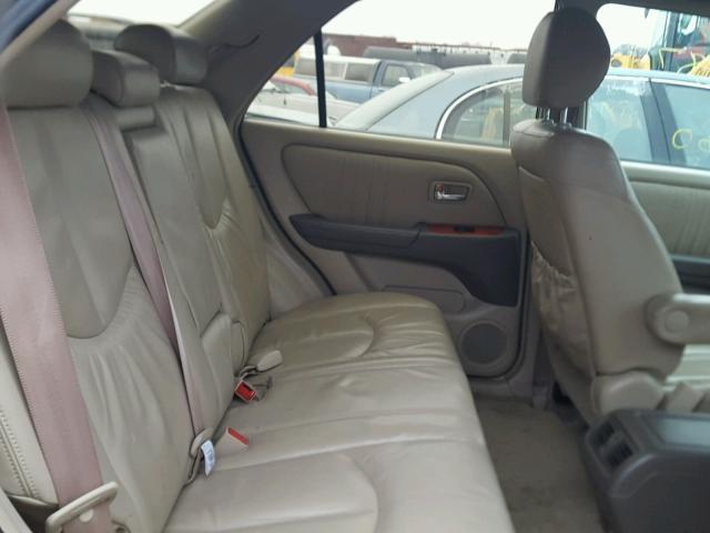 JTJHF10U910190860 - 2001 LEXUS RX 300 TAN photo 6