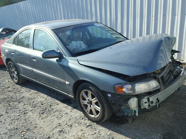 YV1RS58D422194247 - 2002 VOLVO S60 2.4T GREEN photo 1