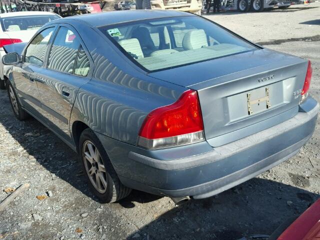 YV1RS58D422194247 - 2002 VOLVO S60 2.4T GREEN photo 3