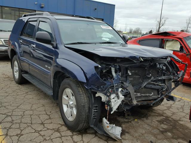 JTEBU14R870125975 - 2007 TOYOTA 4RUNNER SR BLUE photo 1