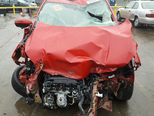 3CZRU5H56GM726603 - 2016 HONDA HR-V EX RED photo 7