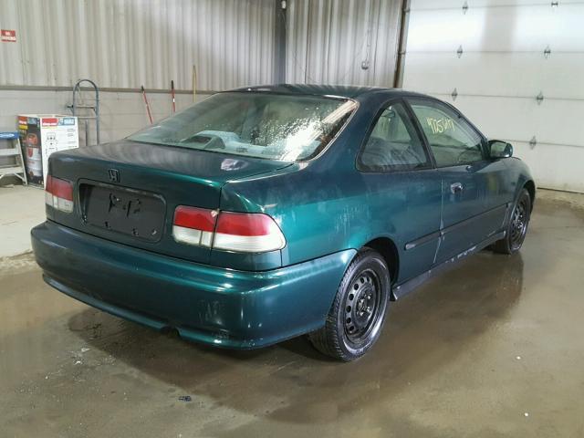 1HGEJ8245YL054858 - 2000 HONDA CIVIC EX GREEN photo 4