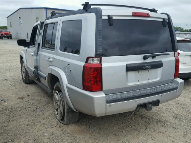 1J8HH48K77C612853 - 2007 JEEP COMMANDER SILVER photo 3