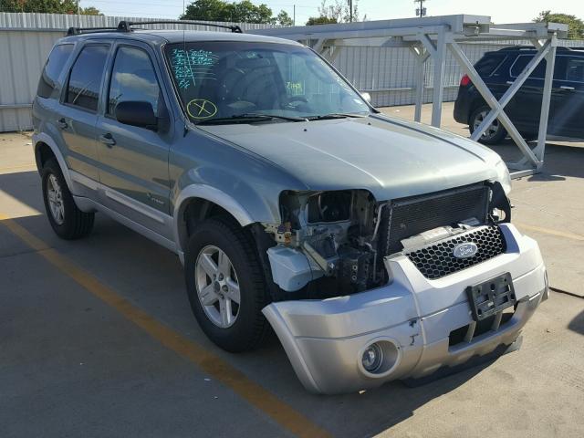 1FMCU95H65KD76973 - 2005 FORD ESCAPE HEV GREEN photo 1