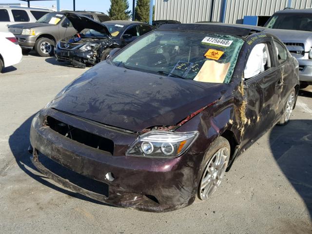 JTKDE167090278478 - 2009 TOYOTA SCION TC 紫色 照片 2