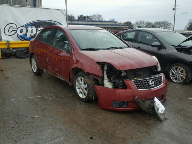 3N1AB61E37L655412 - 2007 NISSAN SENTRA 2.0 RED photo 1