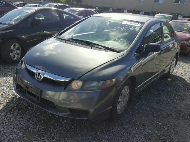 19XFA1F35AE084548 - 2010 HONDA CIVIC VP GRAY photo 2