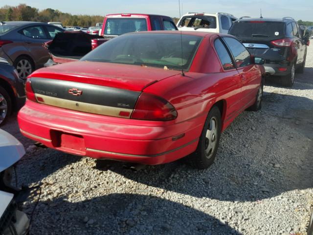 2G1WX12K5X9174813 - 1999 CHEVROLET MONTE CARL 烧焦的 照片 4