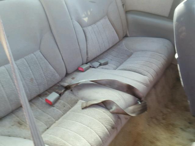 2G1WX12K5X9174813 - 1999 CHEVROLET MONTE CARL 烧焦的 照片 6