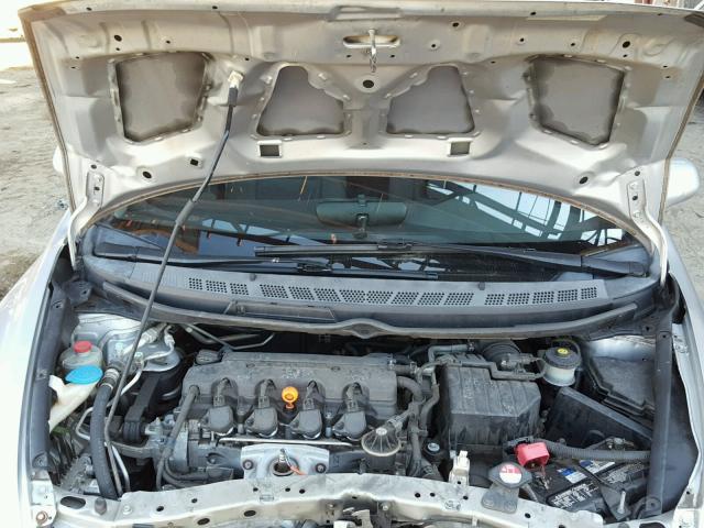 19XFA1F53AE084095 - 2010 HONDA CIVIC LX SILVER photo 7