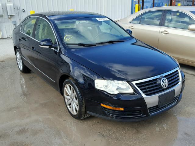 WVWEK93C86E038680 - 2006 VOLKSWAGEN PASSAT 2.0 BLACK photo 1