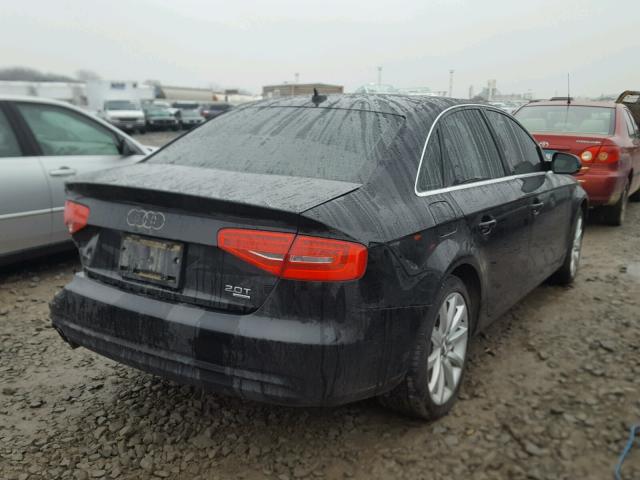 WAUHFAFL8DA182522 - 2013 AUDI A4 PREMIUM BLACK photo 4