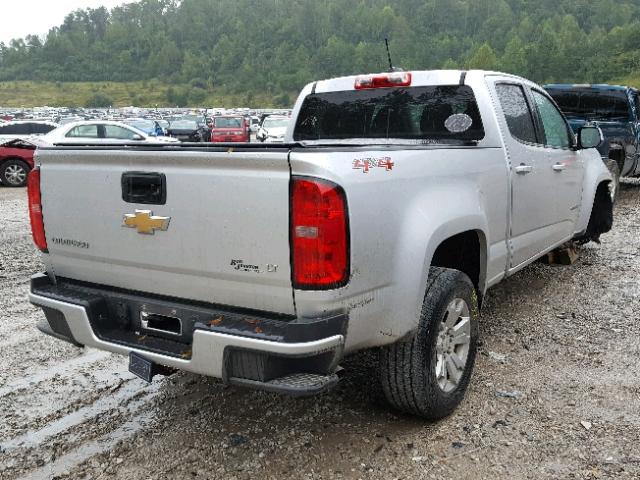 1GCGTBE36F1119310 - 2015 CHEVROLET COLORADO L SILVER photo 4