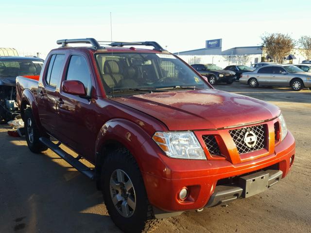 1N6AD0EV6CC431049 - 2012 NISSAN FRONTIER S RED photo 1