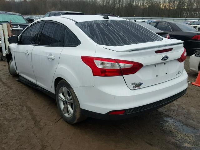 1FADP3F20DL125131 - 2013 FORD FOCUS SE WHITE photo 3