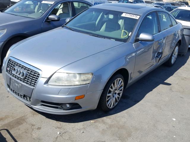 WAUAH74FX8N041428 - 2008 AUDI A6 3.2 SILVER photo 2