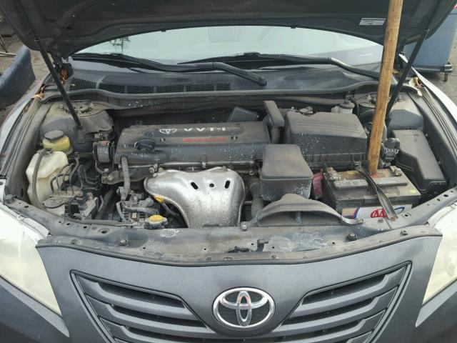 4T1BE46K67U035523 - 2007 TOYOTA CAMRY NEW GRAY photo 7