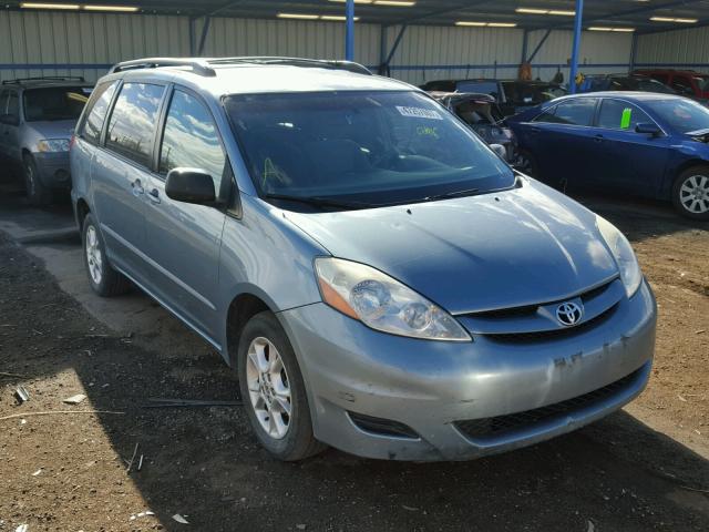 5TDBA23C56S059462 - 2006 TOYOTA SIENNA LE BLUE photo 1