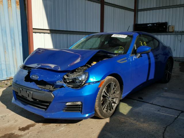 JF1ZCAB14D2600675 - 2013 SUBARU BRZ 2.0 PR BLUE photo 2