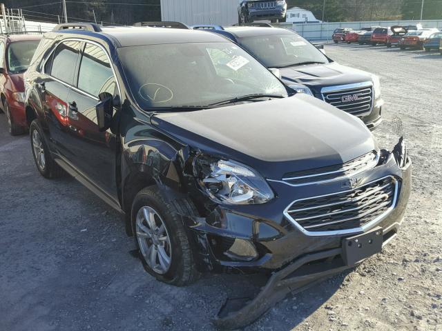 2GNALCEK7G6166239 - 2016 CHEVROLET EQUINOX LT BLACK photo 1