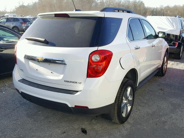 2GNALBEKXF6307281 - 2015 CHEVROLET EQUINOX LT WHITE photo 4