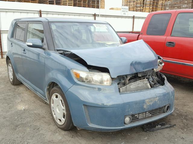 JTLKE50E381022037 - 2008 TOYOTA SCION XB TEAL photo 1