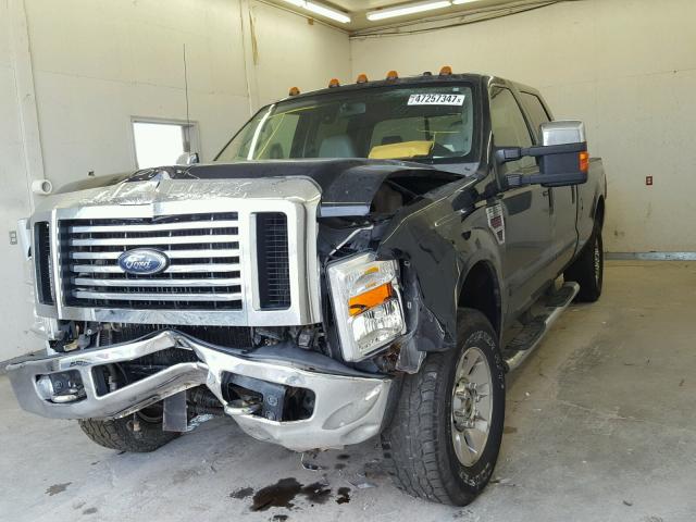 1FTSW21R58EE48524 - 2008 FORD F250 SUPER BLACK photo 2