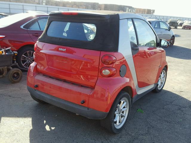 WMEEK31X19K285159 - 2009 SMART FORTWO PAS TWO TONE photo 4