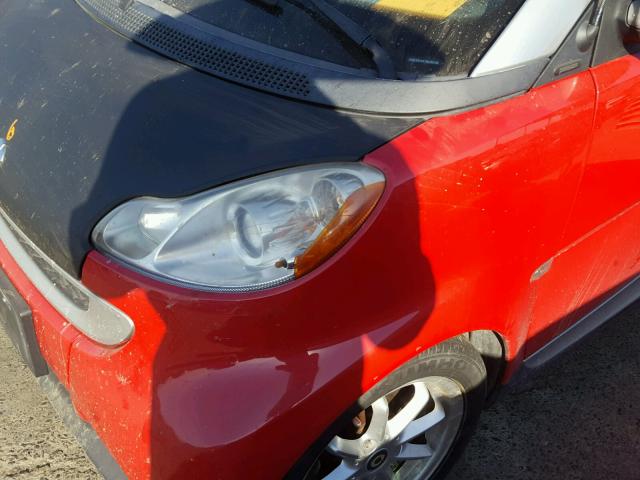 WMEEK31X19K285159 - 2009 SMART FORTWO PAS 双色 照片 9