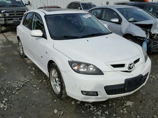 JM1BK344X81788793 - 2008 MAZDA 3 WHITE photo 1